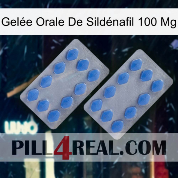 Gelée Orale De Sildénafil 100 Mg 20